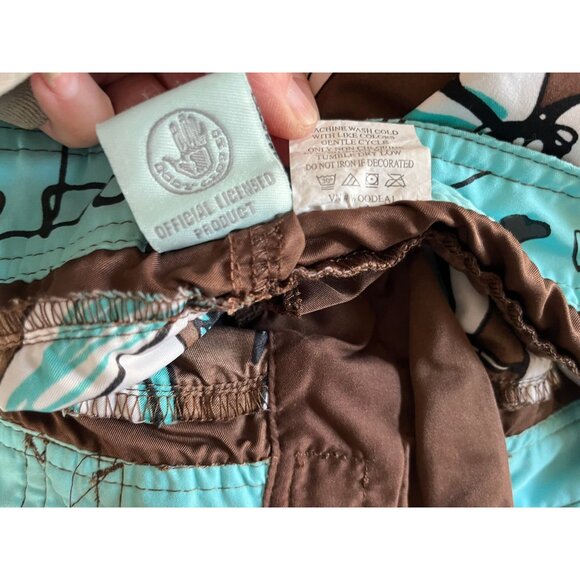 Vtg 1990's Women's Body Glove Short Shorts Size 3 Official Licensed Product NWOT - Picture 7 of 9